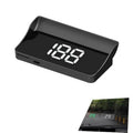 Car heads-up display unit, black housing with white digital speed readout 062