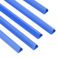 RivetOak PATIKIL 100Pcs Binding Bars, 10mm Bars Slide Grip 70 Sheets Blue