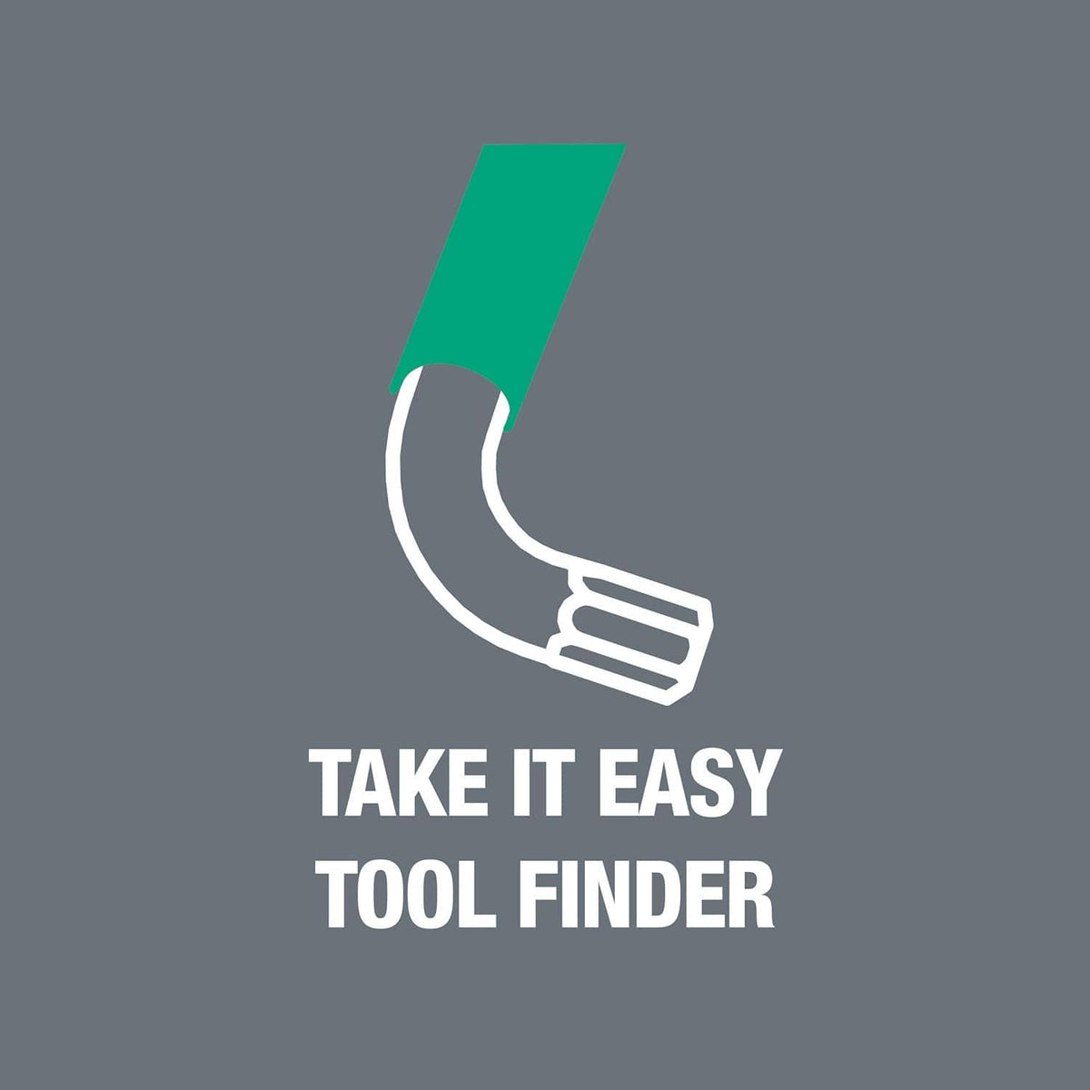 Tool finder graphic for Torx L-key set, “TAKE IT EASY” text
