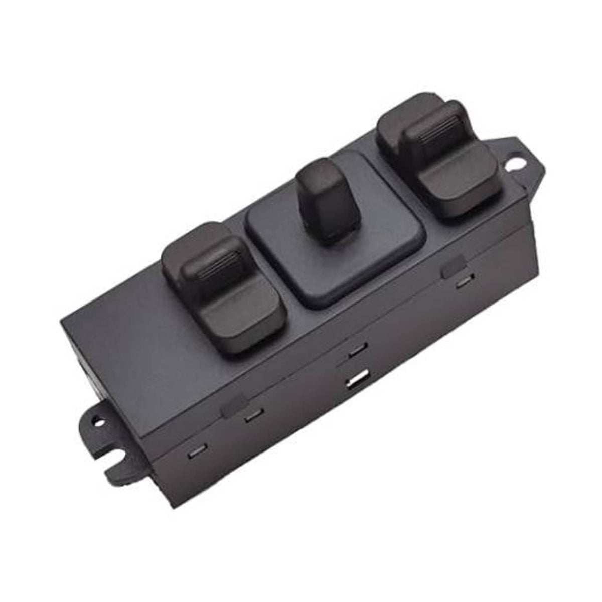 Power seat switch with four black rocker controls and mounting bracket