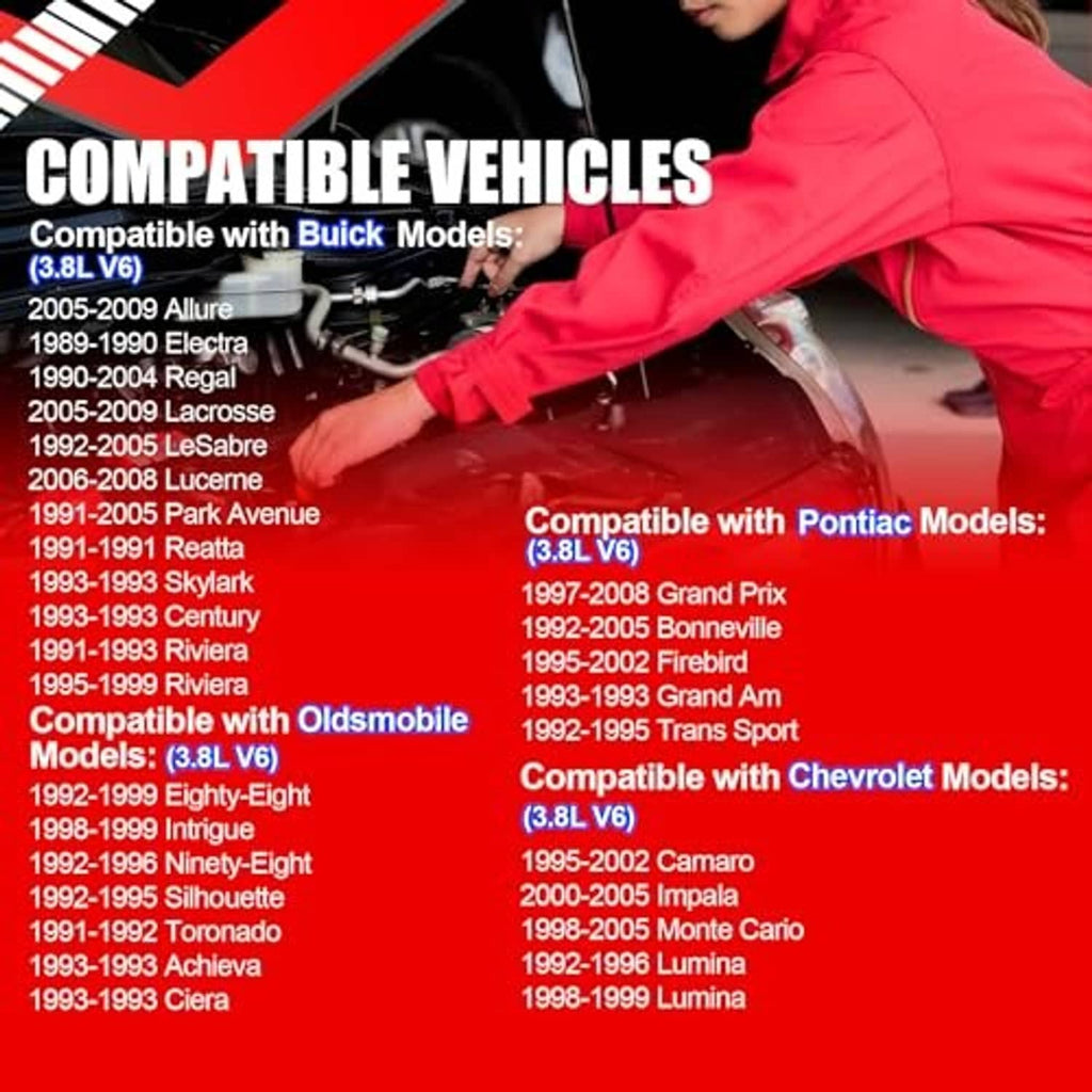 Engine ignition control module with black plastic housing and orange mounting terminals