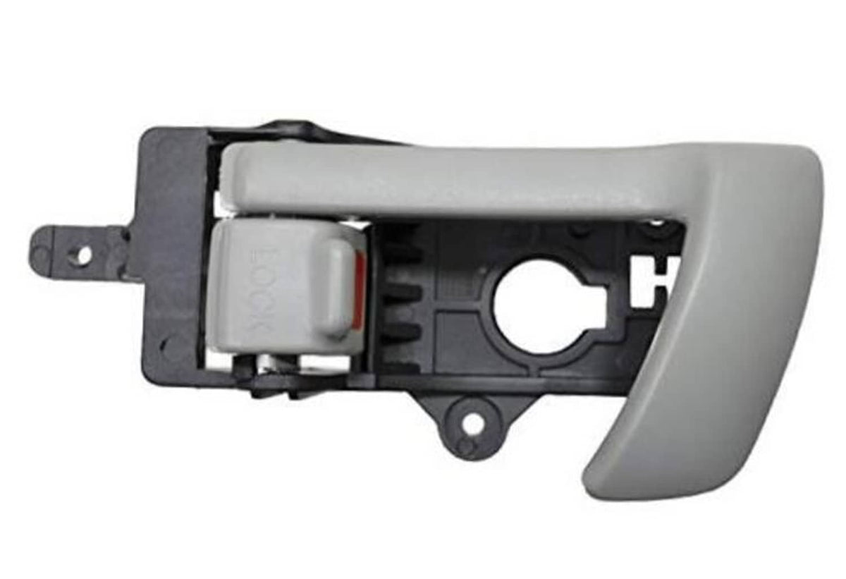 Gray interior inside door handle mechanism, left driver side, replacement part