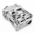 Aluminum shaft balance oil pump, metal housing with inlet screen