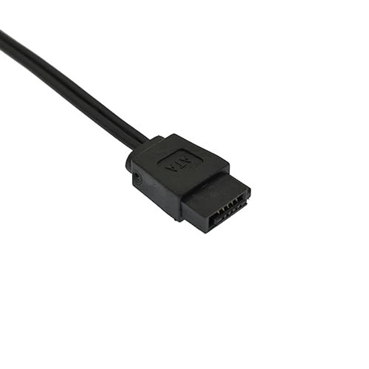 Slimline 6-pin power adapter connector end on cable