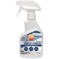 Aerospace protectant spray bottle with white trigger for UV protection