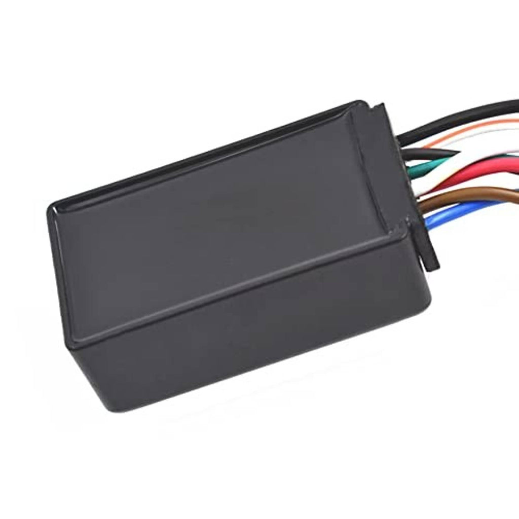 Black CDI ignition box module with wiring input connector