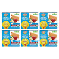 Pack of apple-flavored organic snack bars in branded cartons with Sesame Street character