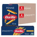 Barilla penne and spaghetti pasta variety pack, 16 oz boxes (4 penne, 4 spaghetti)