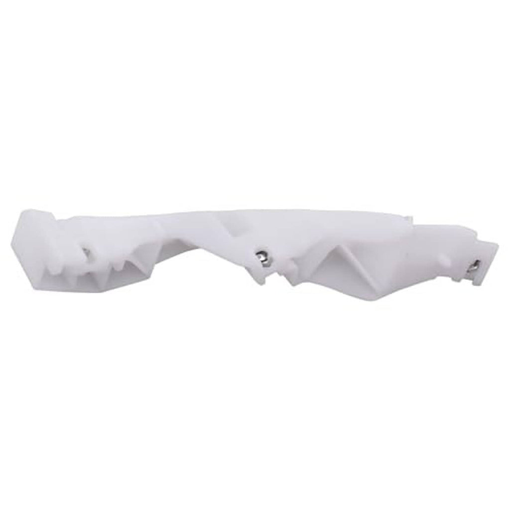 Front bumper bracket stiffener kit, white plastic bracket with studs and side mounting clips