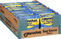 Maruchan ramen noodle soup soy sauce flavor multipack carton with blue noodle soup boxes
