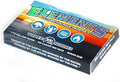 Ultra-thin rice rolling papers, 300-leaf pack, 1¼ size, black/green/blue box
