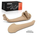 Beige door armrest with detachable base and mounting bracket, front right passenger