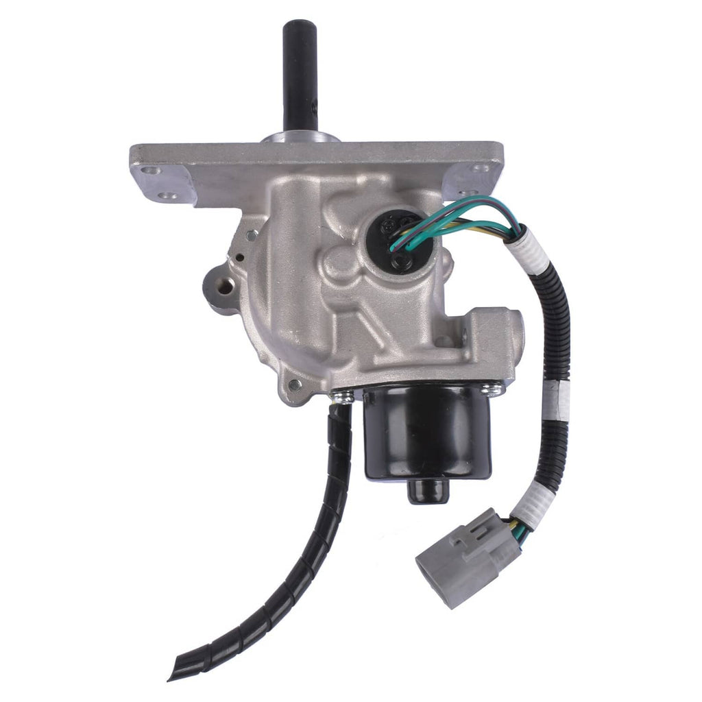 Rear differential lock actuator with metal housing and multi-wire connector