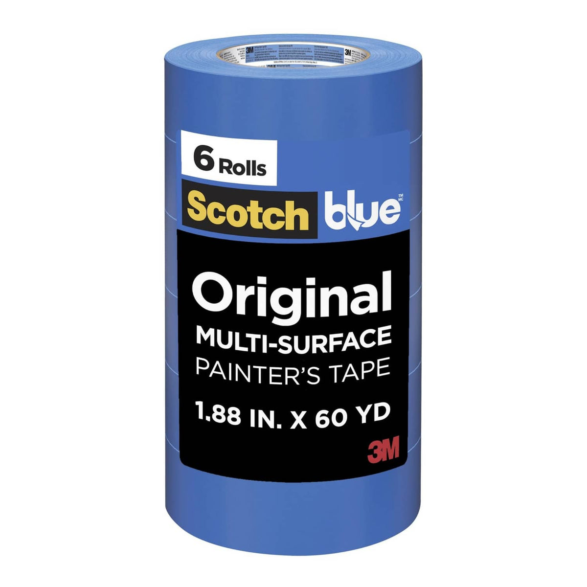 Blue Scotch Blue Original multi-surface painter's tape roll, 1.88 in x 60 yd