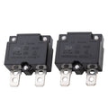 20A auto-reset circuit breaker, 2-pack, L2 Series, metal terminals