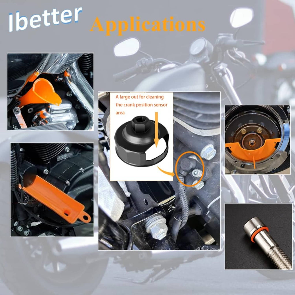Oil filter cap wrench for use on engine oil filter area