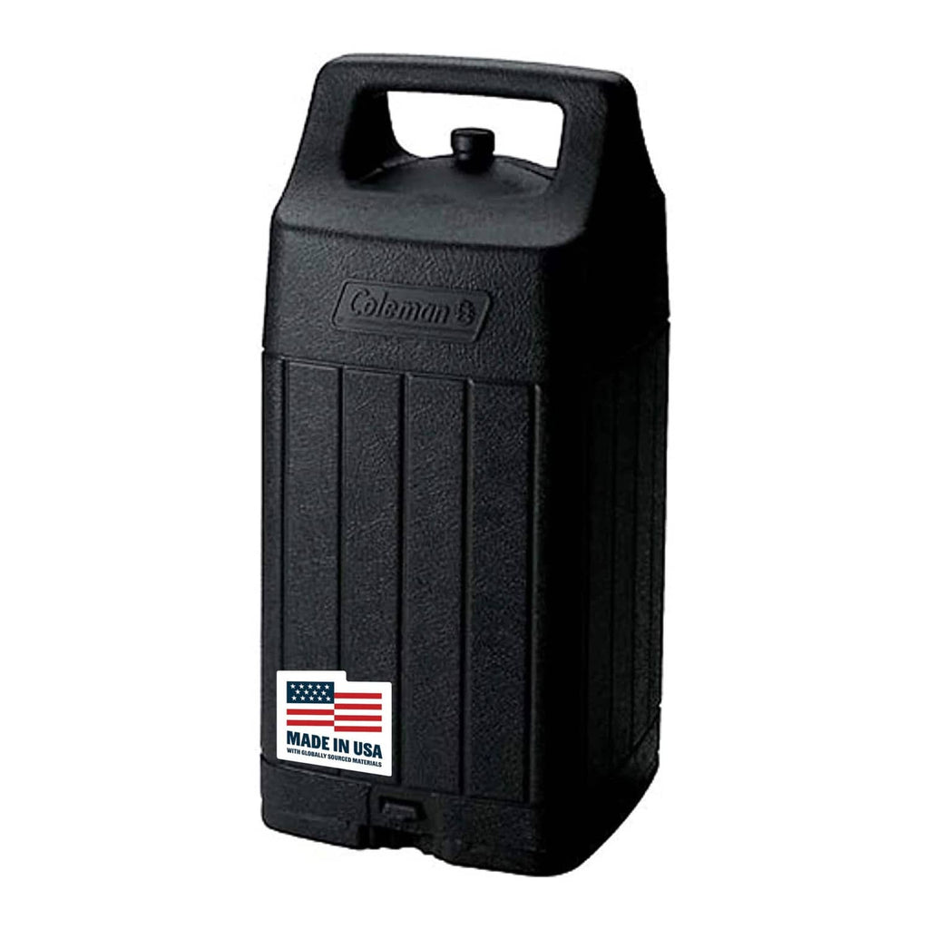 Coleman black protective lantern carry case with top handle and locking latch