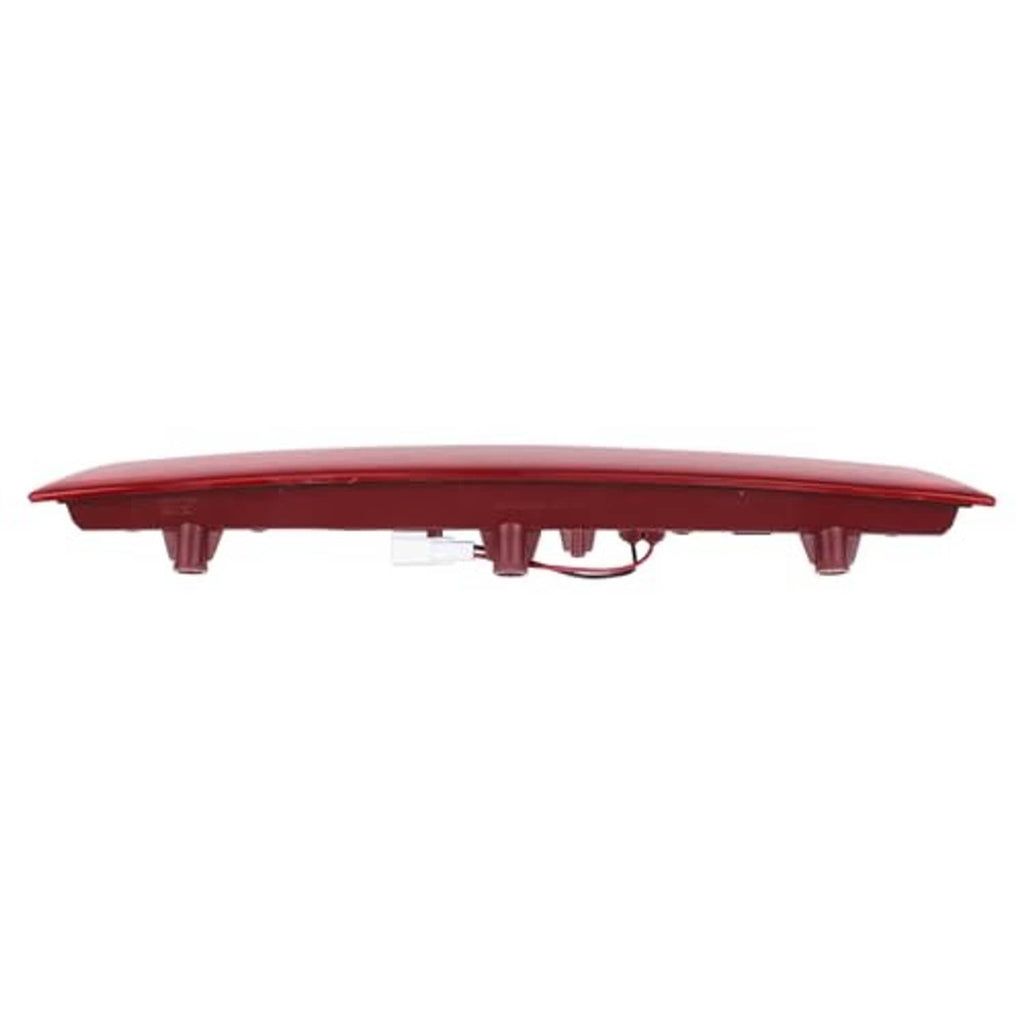 High-mount LED third brake light underside with mounting pegs and recessed sockets