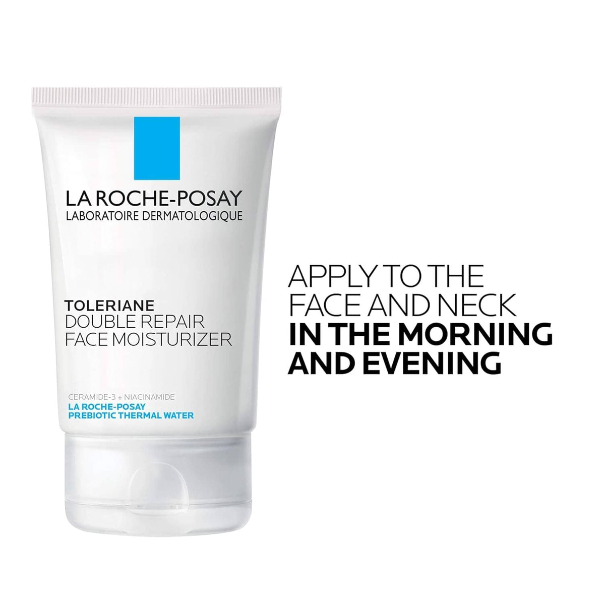 La Roche-Posay Toleriane Double Repair Face Moisturizer tube for morning and evening