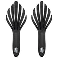 Black Wet Brush Go Green curl detangler brushes, pair with flexible bristles