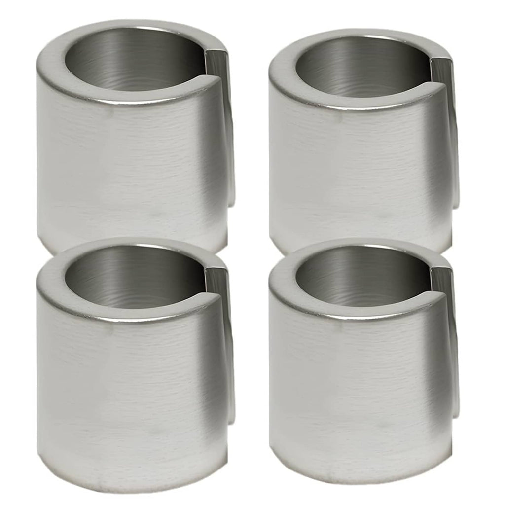 Set of four metal battery post terminal shim sleeves
