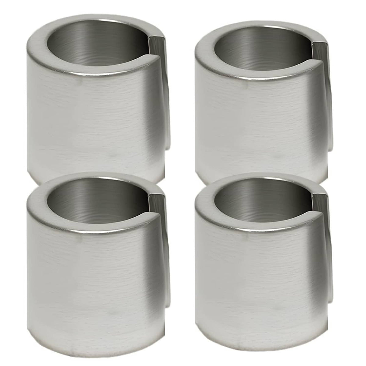 Set of four metal battery post terminal shim sleeves