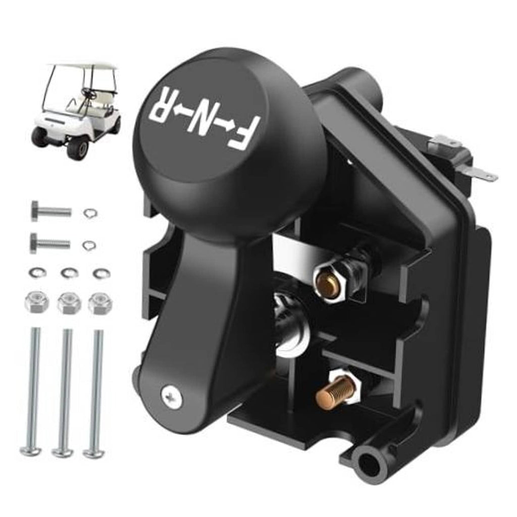 Black forward/reverse switch assembly with handle and mounting base, DS 36V
