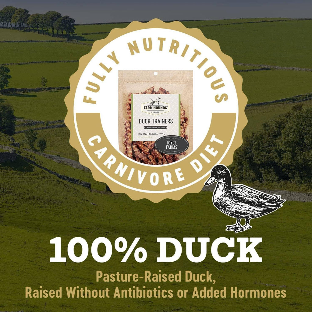 Farm Hounds Duck Trainers pouch in 100% Duck badge