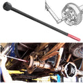 Differential bearing preload wrench with black socket head and red non-slip grip handle