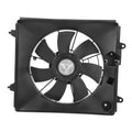 Engine radiator cooling fan assembly with black shroud and 8-blade fan