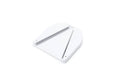 Fox Run under-counter jar opener with metal cutting blade, white base