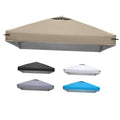 Canopy replacement top cover with air vent, beige shown with color options