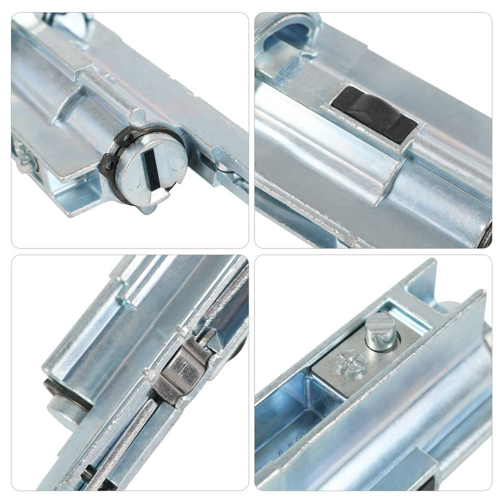 Ignition lock cylinder switch close-up with keys, silver housing and black key fobs