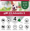K9 Advantix II small dog topical flea and tick treatment, 4-dose pack