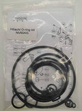 Hitachi NV90AG O-ring rebuild kit with black O-rings in clear plastic bag