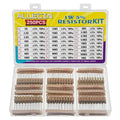 Axial lead resistor kit, 250pcs 1W 5% carbon film in compartmented case