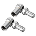Uxcell gas spring end fitting, M8 female thread, silver round rod end