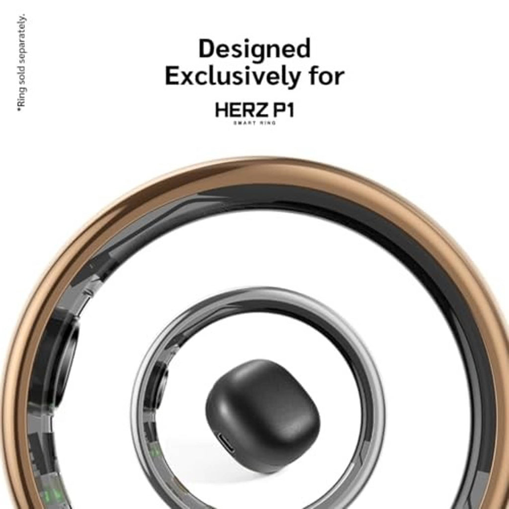 Smart ring charging case designed for HERZ P1 smart ring