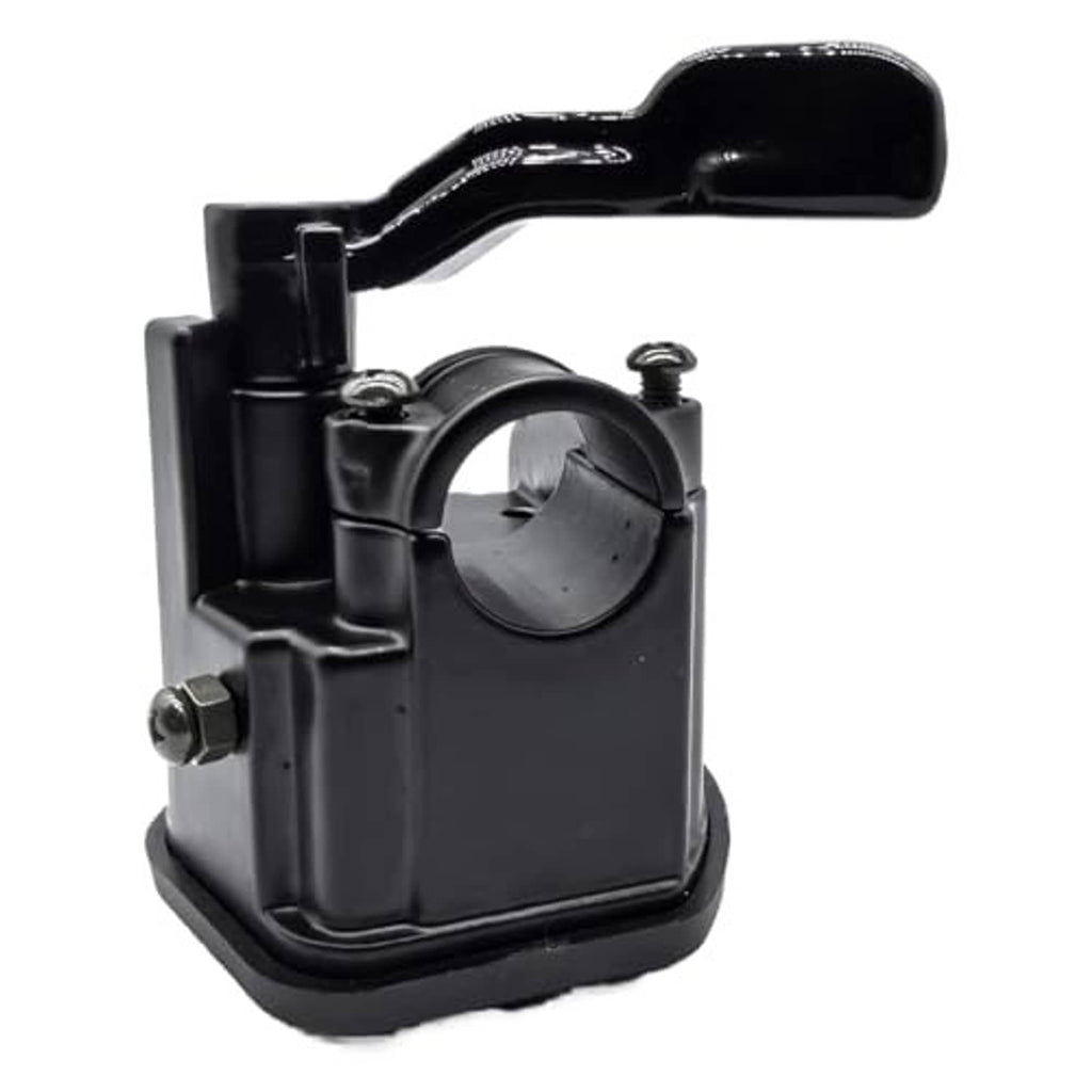 Thumb throttle control lever assembly, black lever with circular throttle housing