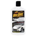 White-capped car polish bottle, UltraGloss Color Match formula with carnauba and PTFE