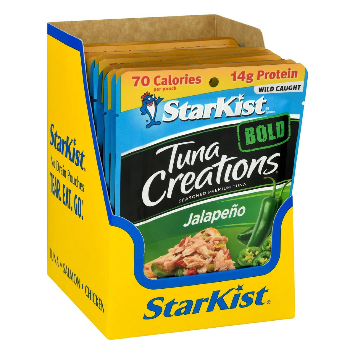 StarKist Tuna Creations BOLD Jalapeño 12-pack box