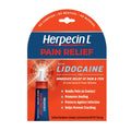 Herpecin-L pain relief treatment tube with lidocaine for cold sore pain and itch