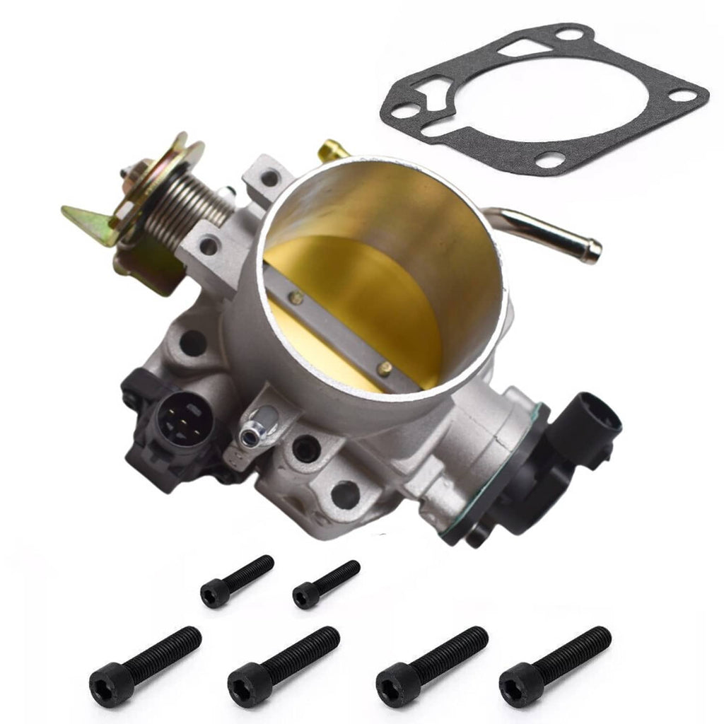 Intake manifold and 70mm throttle body kit with screws and gasket