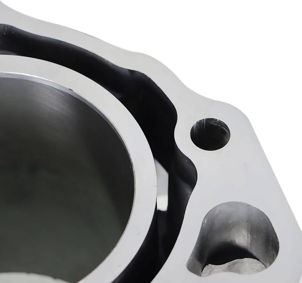 Cylinder top gasket seal ring with black rubber edge and bolt holes