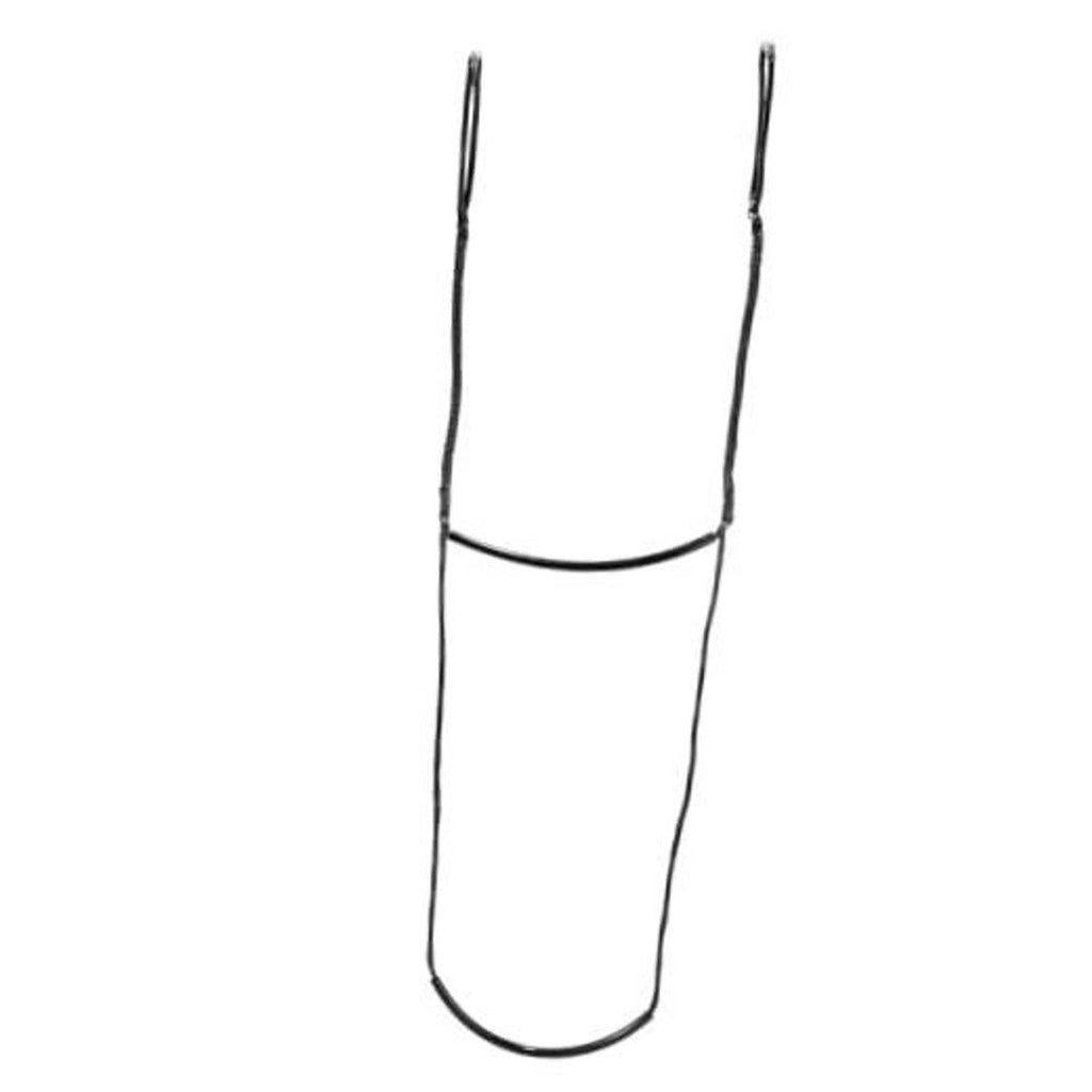 Two-step climbing stick aider with black straps and upper hand loop