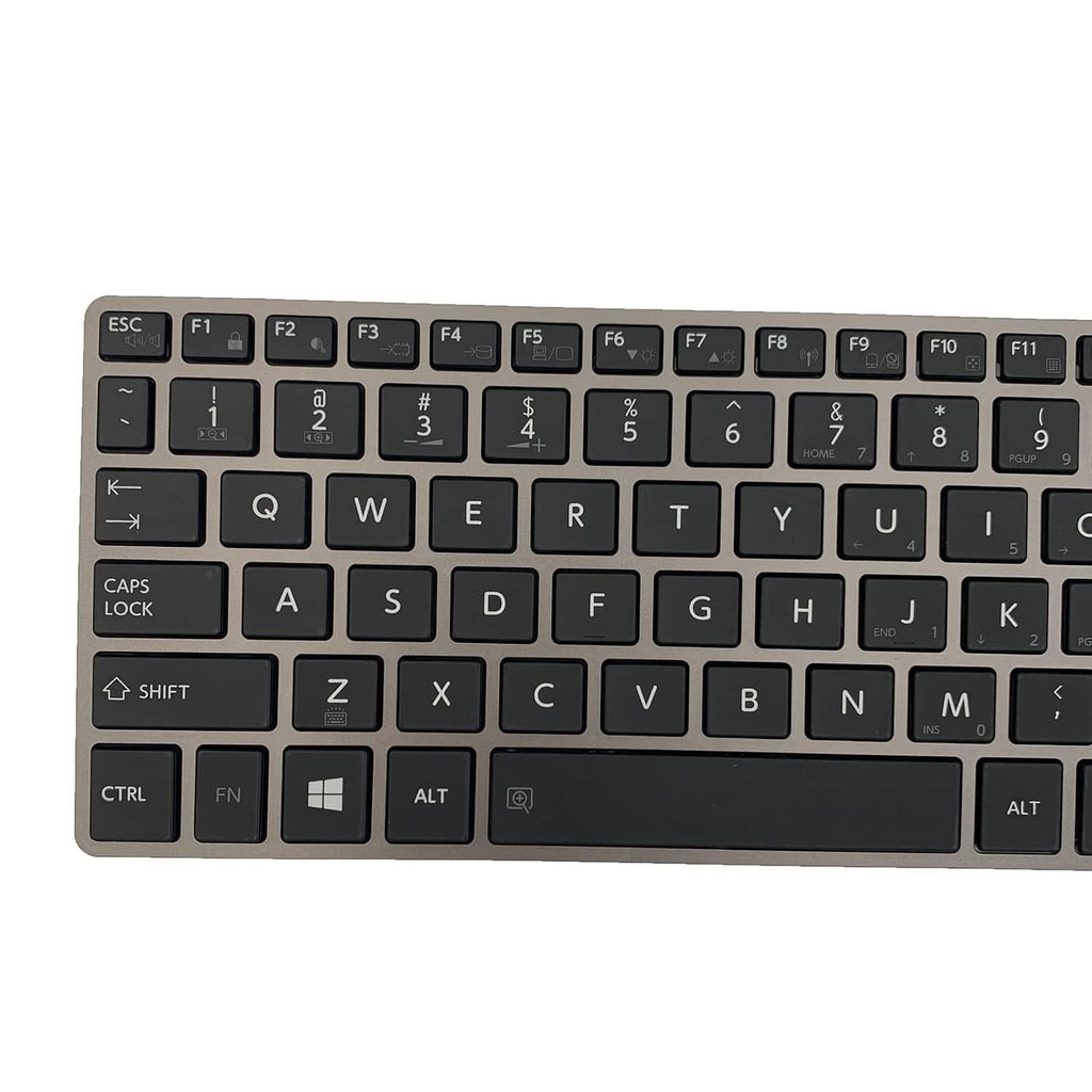 Black laptop replacement keyboard close-up showing spacebar and modifier keys