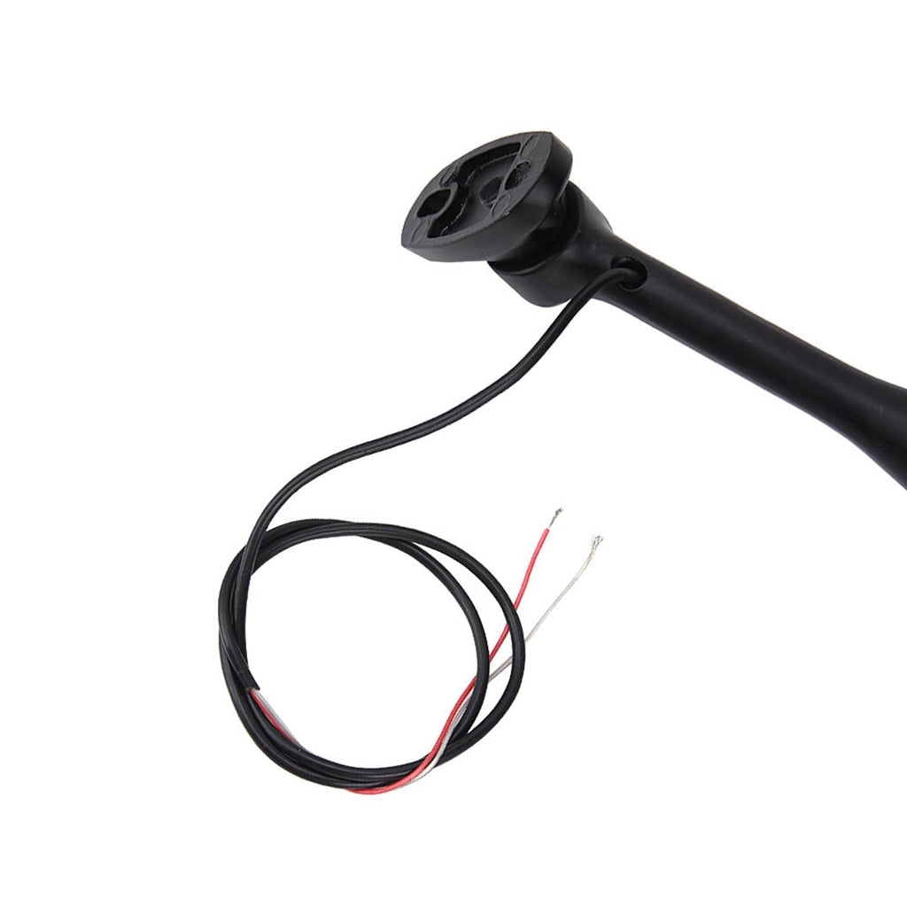 LED turn signal mirror wiring harness with connector leads
