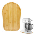 Natural bamboo tilt-head mixer splash guard board for KitchenAid 4.5–5 Qt