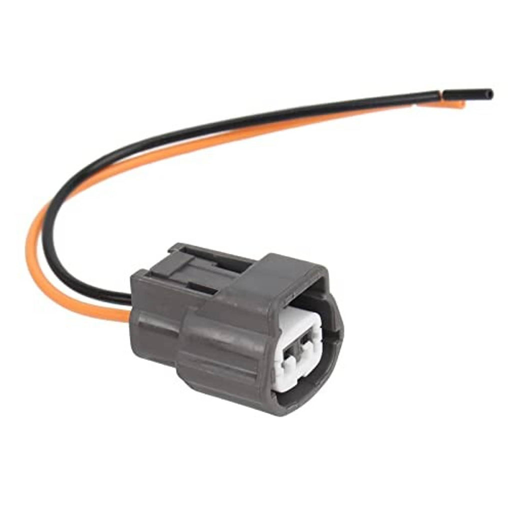Crankshaft position sensor electrical connector with orange/black wire harness
