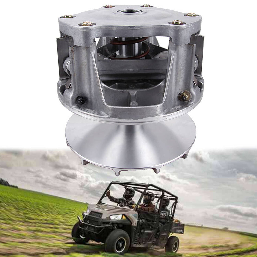 Silver drive clutch with circular face and vented center opening